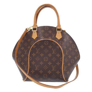 Louis Vuitton Brown Shoulder Monogram Ellipse Bag